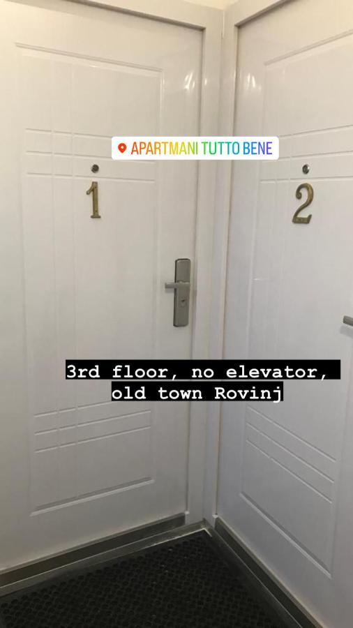 Studio Apartman Tutto Bene Rovinj Ngoại thất bức ảnh